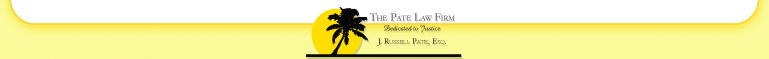 The Pate Law Firm Footer